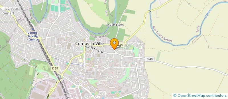 localisation de l'entreprise MONSIEUR ABDELKBIR BENZIANE  COMBS LA VILLE