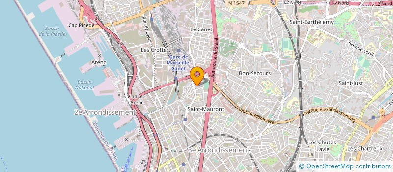 localisation de l'entreprise MONSIEUR ABDELKBIR EZZAOUANI à MARSEILLE