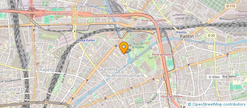 localisation de l'entreprise MONSIEUR ABDELKERIM YACOUB KOUNDOUGOU à PARIS