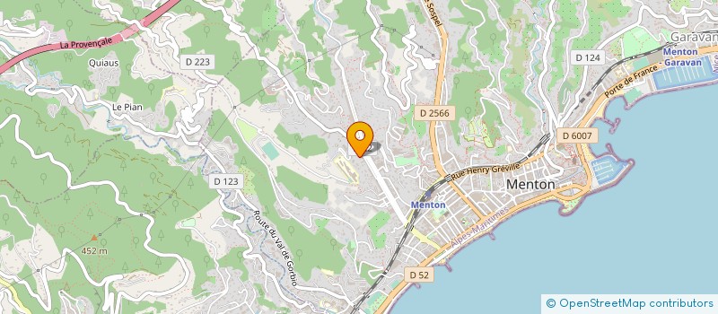 localisation de l'entreprise MONSIEUR ABDELKHALED KHAILI  MENTON