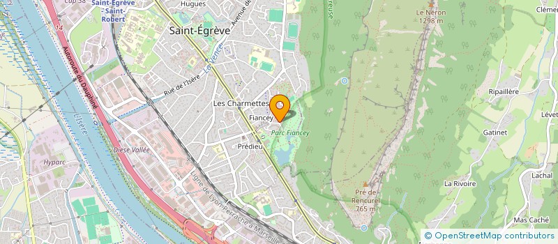 localisation de l'entreprise MONSIEUR ABDELKHALEK BELYAMANI  SAINT-EGREVE