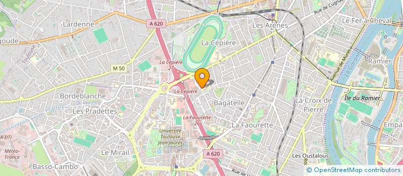 localisation de l'entreprise MONSIEUR ABDELKHALEK BENI MAAROUF à TOULOUSE