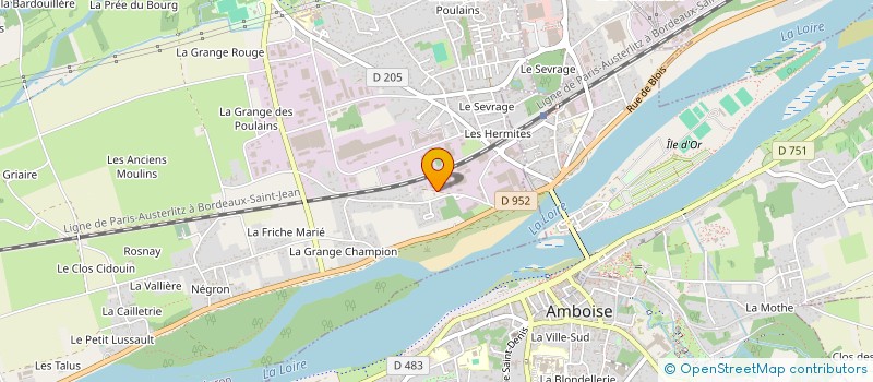 localisation de l'entreprise MONSIEUR ABDELKHALEK ELAOUNI  NAZELLES-NEGRON