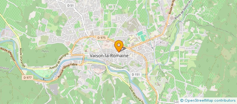 localisation de l'entreprise MONSIEUR ABDELKHALEK ES-SRAIDI  VAISON-LA-ROMAINE