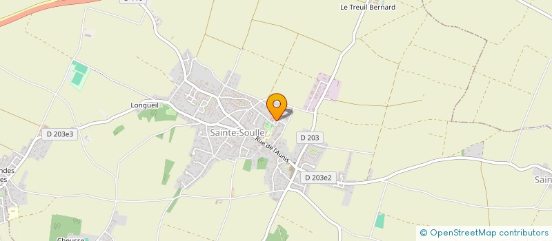 localisation de l'entreprise MONSIEUR ABDELKHALEQ TOUILI  SAINTE-SOULLE