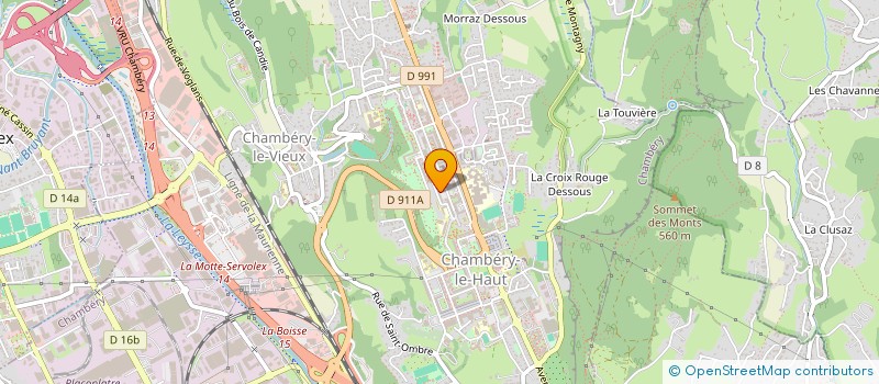 localisation de l'entreprise MONSIEUR ABDELKHALICE BOUTLANE  CHAMBERY