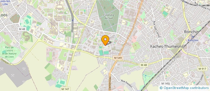 localisation de l'entreprise MONSIEUR ABDELKMOMEN ISHAK OUSMANE à LILLE