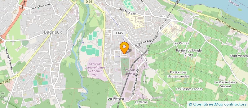 localisation de l'entreprise MONSIEUR ABDELKORAN MOHAMMED ABDELKORAN  SAUMUR