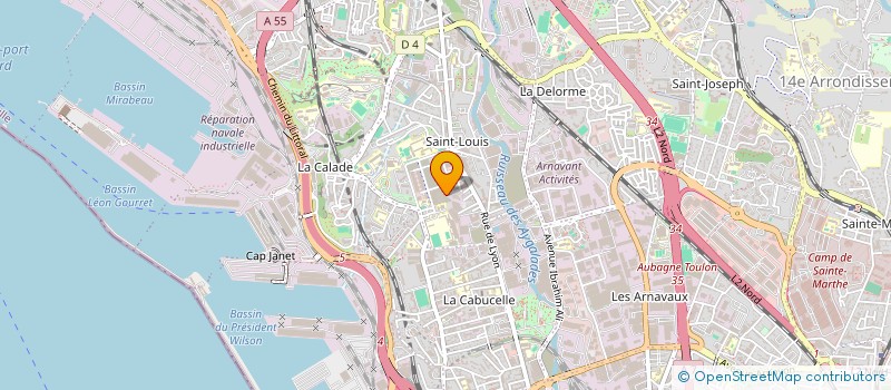 localisation de l'entreprise MONSIEUR ABDELKRIM ABBES à MARSEILLE