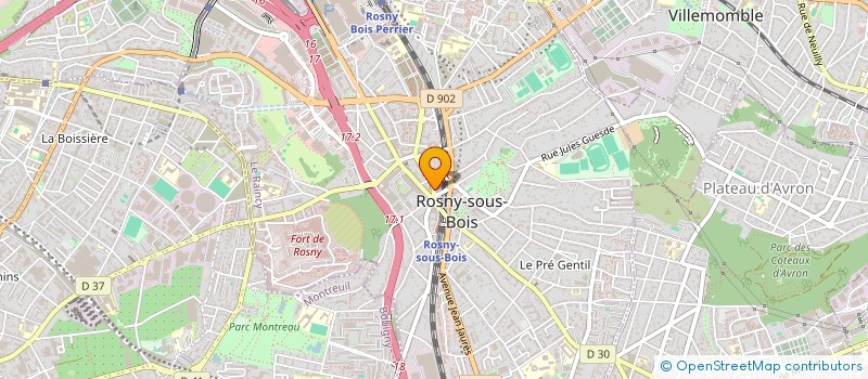 localisation de l'entreprise MONSIEUR ABDELKRIM ABDELLY à ROSNY-SOUS-BOIS