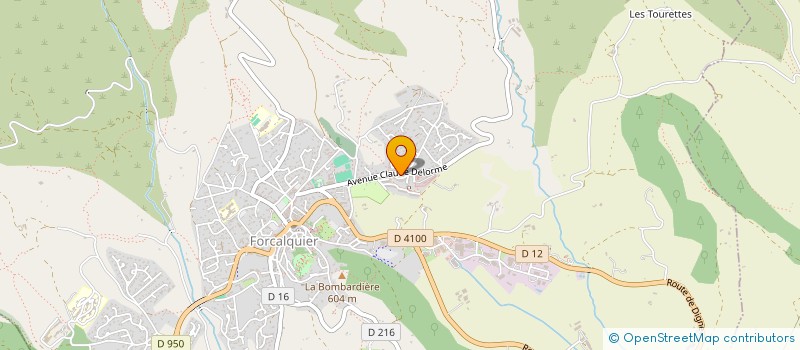 localisation de l'entreprise MONSIEUR ABDELKRIM ABIDI  FORCALQUIER