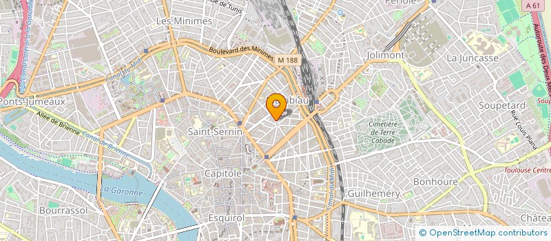 localisation de l'entreprise MONSIEUR ABDELKRIM ACHACHE à TOULOUSE