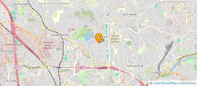 localisation de l'entreprise MONSIEUR ABDELKRIM ACHOUR à MARSEILLE