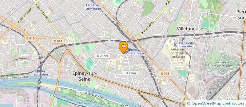 localisation de l'entreprise MONSIEUR ABDELKRIM AIDROUS à EPINAY-SUR-SEINE