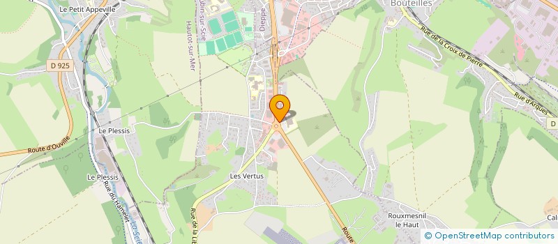 localisation de l'entreprise MONSIEUR ABDELKRIM AIT MEDDOUR à SAINT-AUBIN-SUR-SCIE