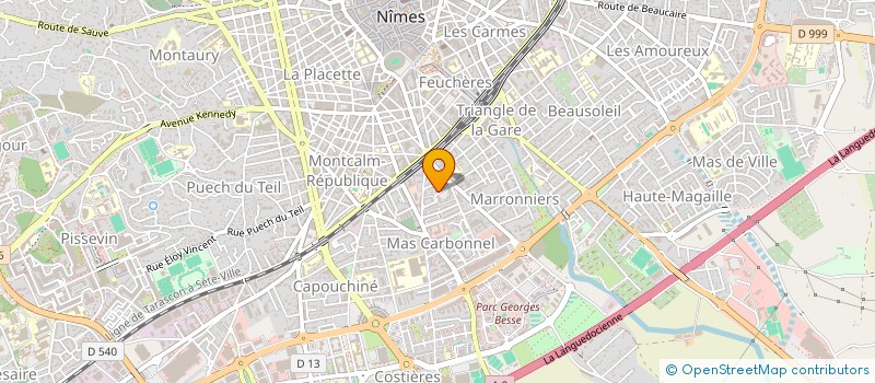 localisation de l'entreprise MONSIEUR ABDELKRIM AKH EL ARAB  NIMES