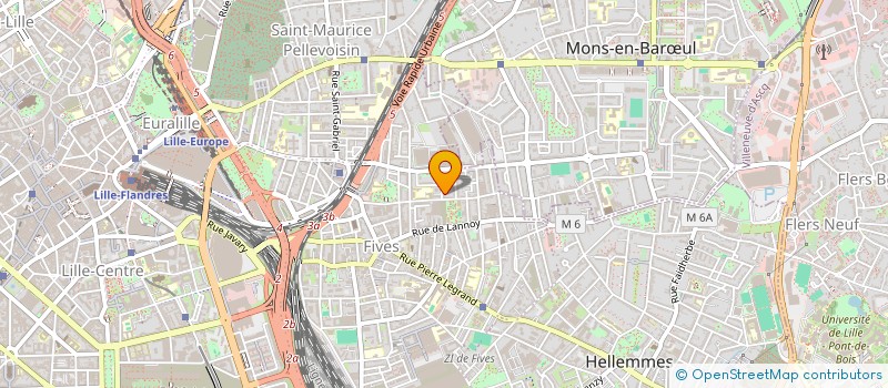 localisation de l'entreprise MONSIEUR ABDELKRIM AKOUZ à LILLE