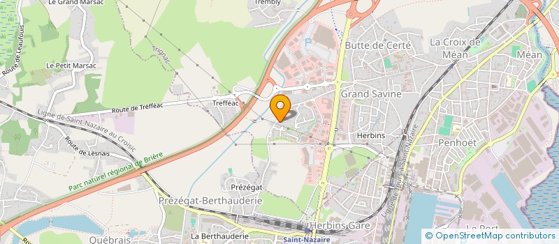 localisation de l'entreprise MONSIEUR ABDELKRIM AMARA à TRIGNAC