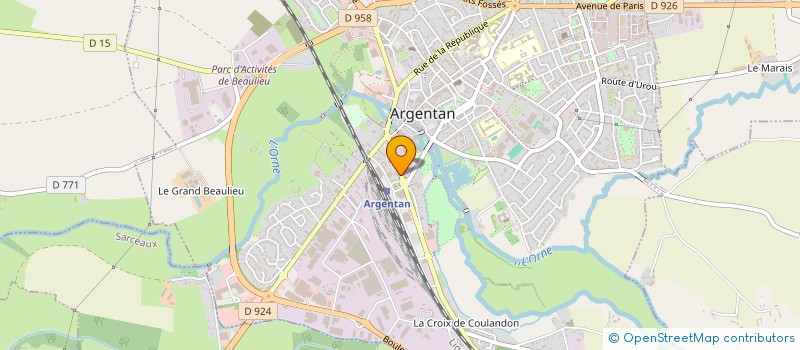 localisation de l'entreprise MONSIEUR ABDELKRIM AREZKI à ARGENTAN