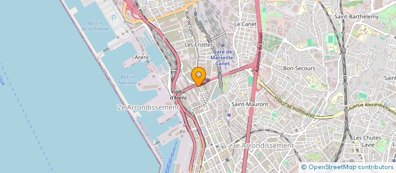 localisation de l'entreprise MONSIEUR ABDELKRIM ATMANI à MARSEILLE