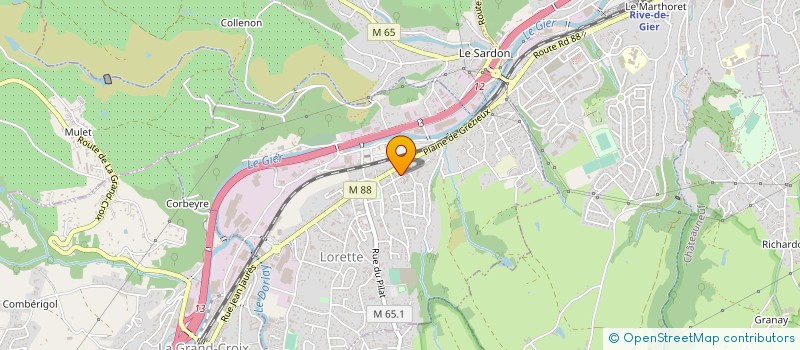 localisation de l'entreprise MONSIEUR ABDELKRIM BAIKECHE  LORETTE