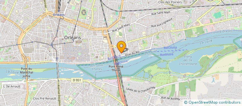 localisation de l'entreprise MONSIEUR ABDELKRIM BAKKALI à ORLEANS