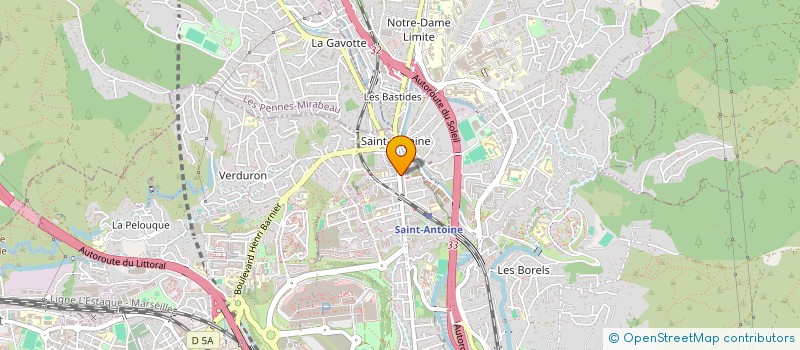 localisation de l'entreprise MONSIEUR ABDELKRIM BECHIRI à MARSEILLE