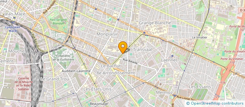 localisation de l'entreprise MONSIEUR ABDELKRIM BELAHOUANE  LYON