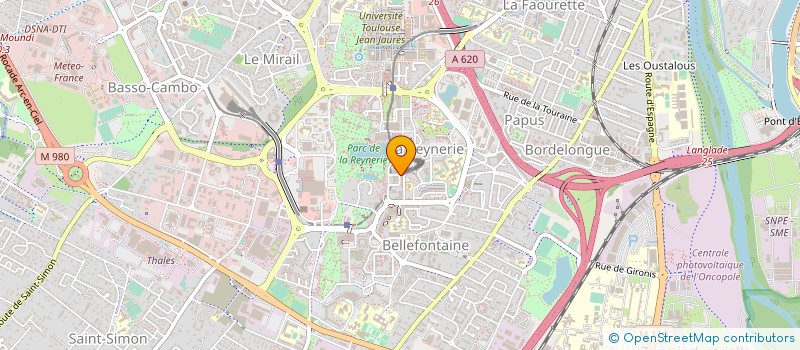 localisation de l'entreprise MONSIEUR ABDELKRIM BELASRI à TOULOUSE