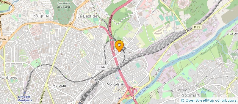 localisation de l'entreprise MONSIEUR ABDELKRIM BENATMANE à LIMOGES