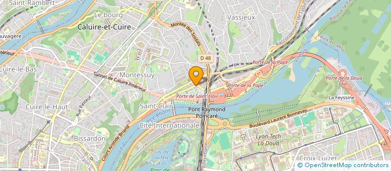 localisation de l'entreprise MONSIEUR ABDELKRIM BENKACEM  CALUIRE-ET-CUIRE