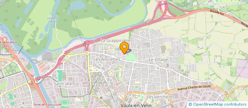 localisation de l'entreprise MONSIEUR ABDELKRIM BOUAFIA  VAULX-EN-VELIN