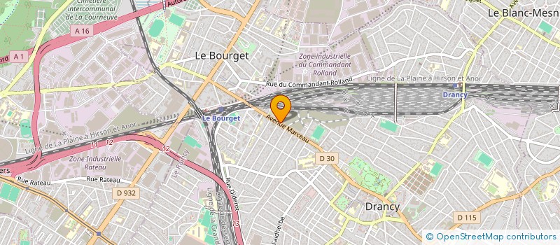 localisation de l'entreprise MONSIEUR ABDELKRIM BOUGHAZI à DRANCY