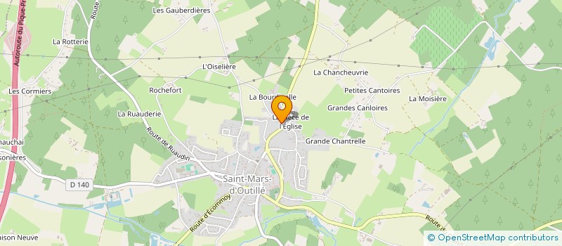 localisation de l'entreprise MONSIEUR ABDELKRIM BOUHAIGOUR  SAINT-MARS-D'OUTILLE