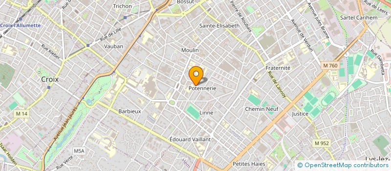 localisation de l'entreprise MONSIEUR ABDELKRIM BOULKARIA  ROUBAIX