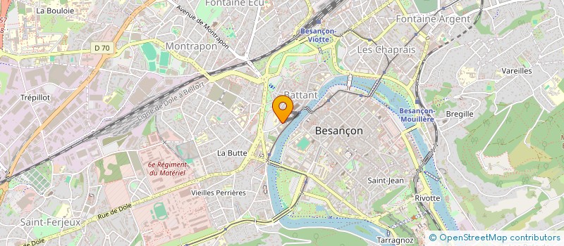 localisation de l'entreprise MONSIEUR ABDELKRIM BOUMAZA  BESANCON