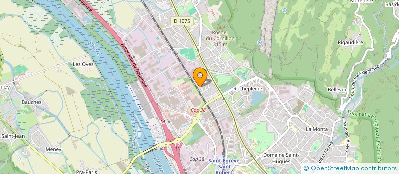 localisation de l'entreprise MONSIEUR ABDELKRIM DAOUR  SAINT-EGREVE