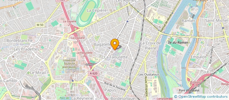 localisation de l'entreprise MONSIEUR ABDELKRIM DIOURI à TOULOUSE