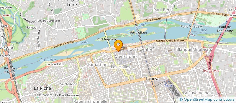 localisation de l'entreprise MONSIEUR ABDELKRIM DJABALA  TOURS