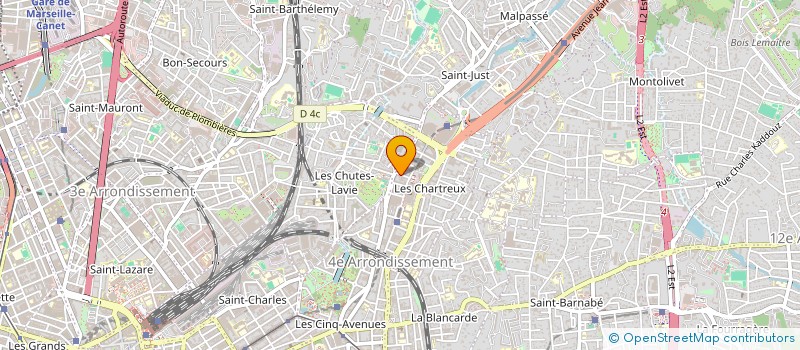 localisation de l'entreprise MONSIEUR ABDELKRIM DJAFER à MARSEILLE
