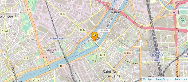 localisation de l'entreprise MONSIEUR ABDELKRIM DOUADI  L'ILE-SAINT-DENIS