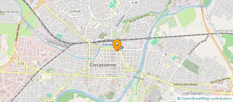 localisation de l'entreprise MONSIEUR ABDELKRIM EL BAHRI à CARCASSONNE