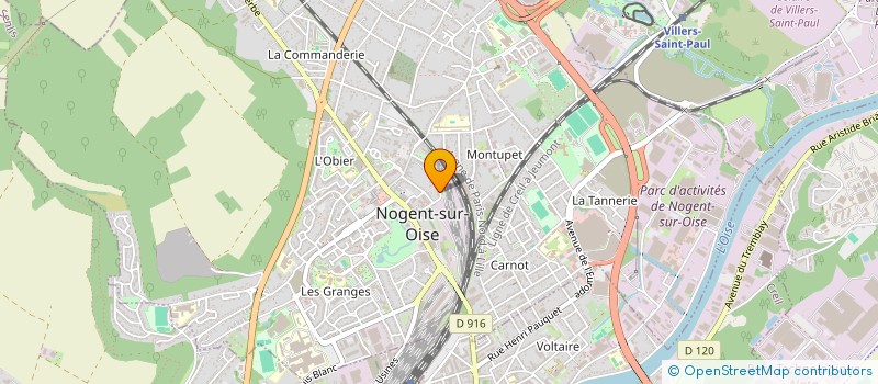 localisation de l'entreprise MONSIEUR ABDELKRIM ELKAROUNI  NOGENT-SUR-OISE
