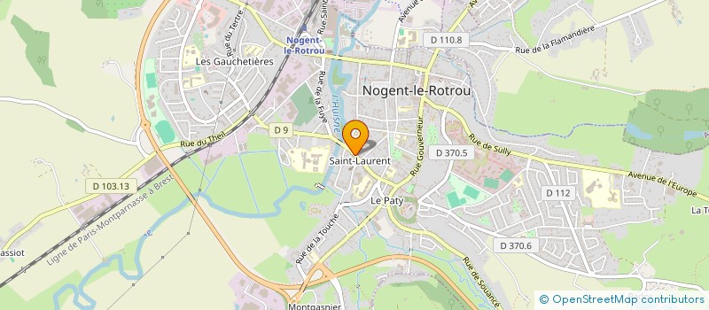 localisation de l'entreprise MONSIEUR ABDELKRIM ELOUHICHI  NOGENT-LE-ROTROU