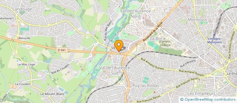 localisation de l'entreprise MONSIEUR ABDELKRIM GHOBRINI à LIMOGES