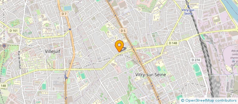 localisation de l'entreprise MONSIEUR ABDELKRIM GUEMACHE  VITRY-SUR-SEINE