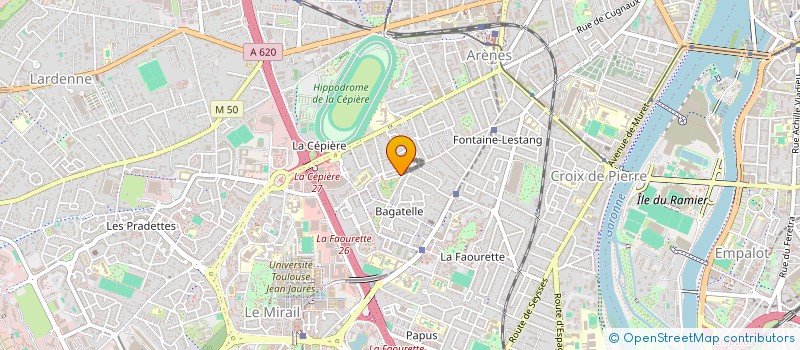 localisation de l'entreprise MONSIEUR ABDELKRIM GUENNOUN LATROCHE  TOULOUSE
