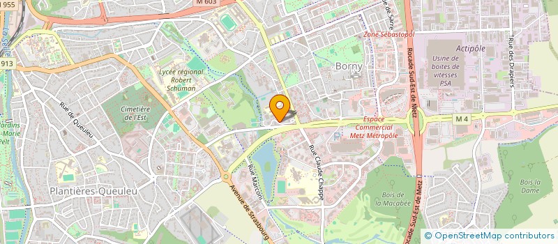 localisation de l'entreprise MONSIEUR ABDELKRIM HAMDANI  METZ