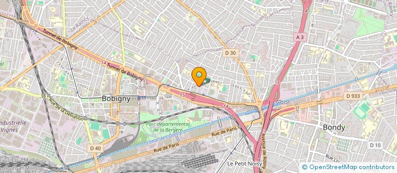 localisation de l'entreprise MONSIEUR ABDELKRIM HAMIDI à BOBIGNY