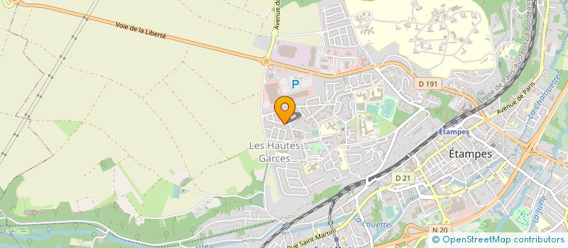 localisation de l'entreprise MONSIEUR ABDELKRIM HARCHOUM  ETAMPES